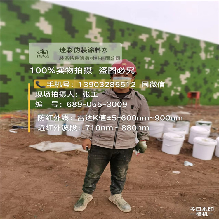 聊城​包括外墙、护坡、水泥地面建筑物的迷彩喷涂